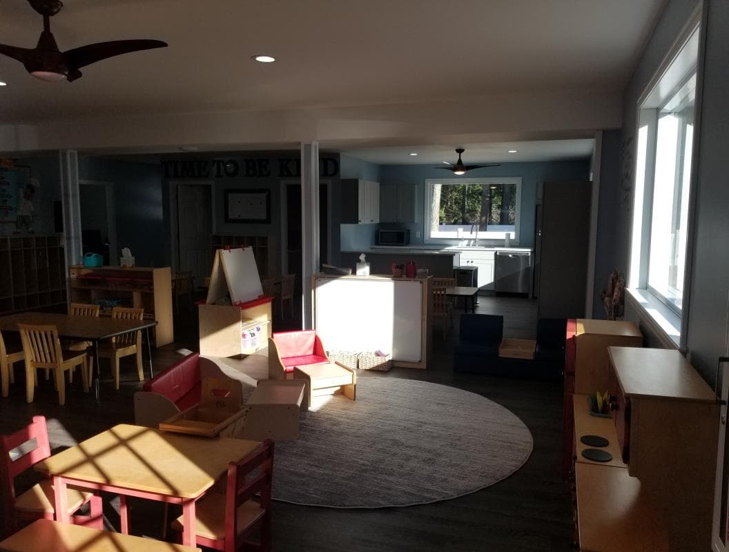 Learning center setup